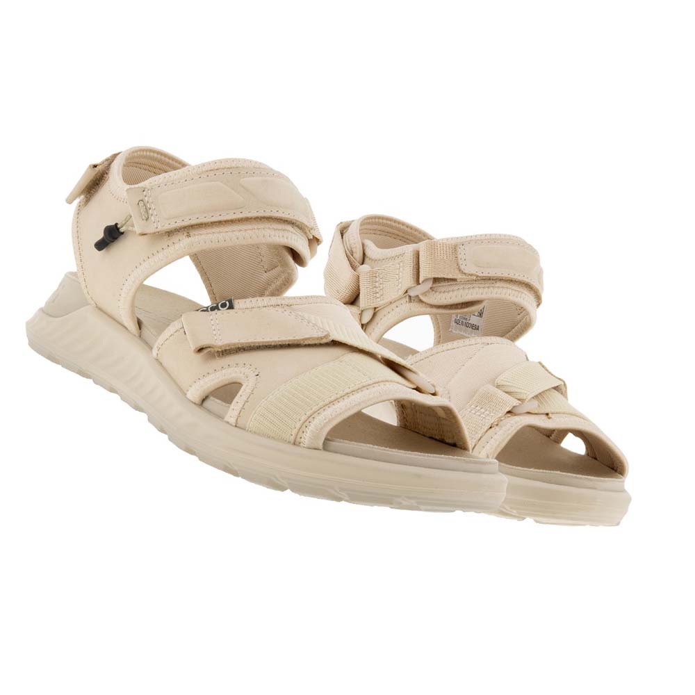 Women's Ecco Exowrap 3strap Sandals Brown | USA 172VRW